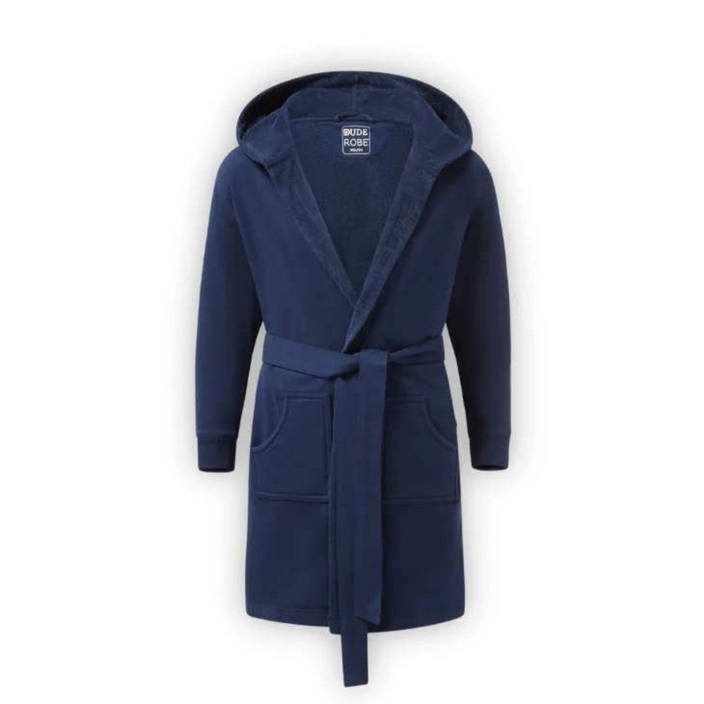 Duderobe Luxury Bathrobe Navy L/XL New With‎ Tags